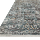 Loloi Bonney Slate / Teal Rug patterned rugs Loloi