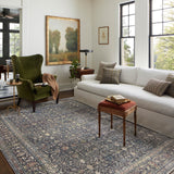 Jean Stoffer x Loloi Bradbury Midnight / Multi Rug 0-patterned rugs Loloi