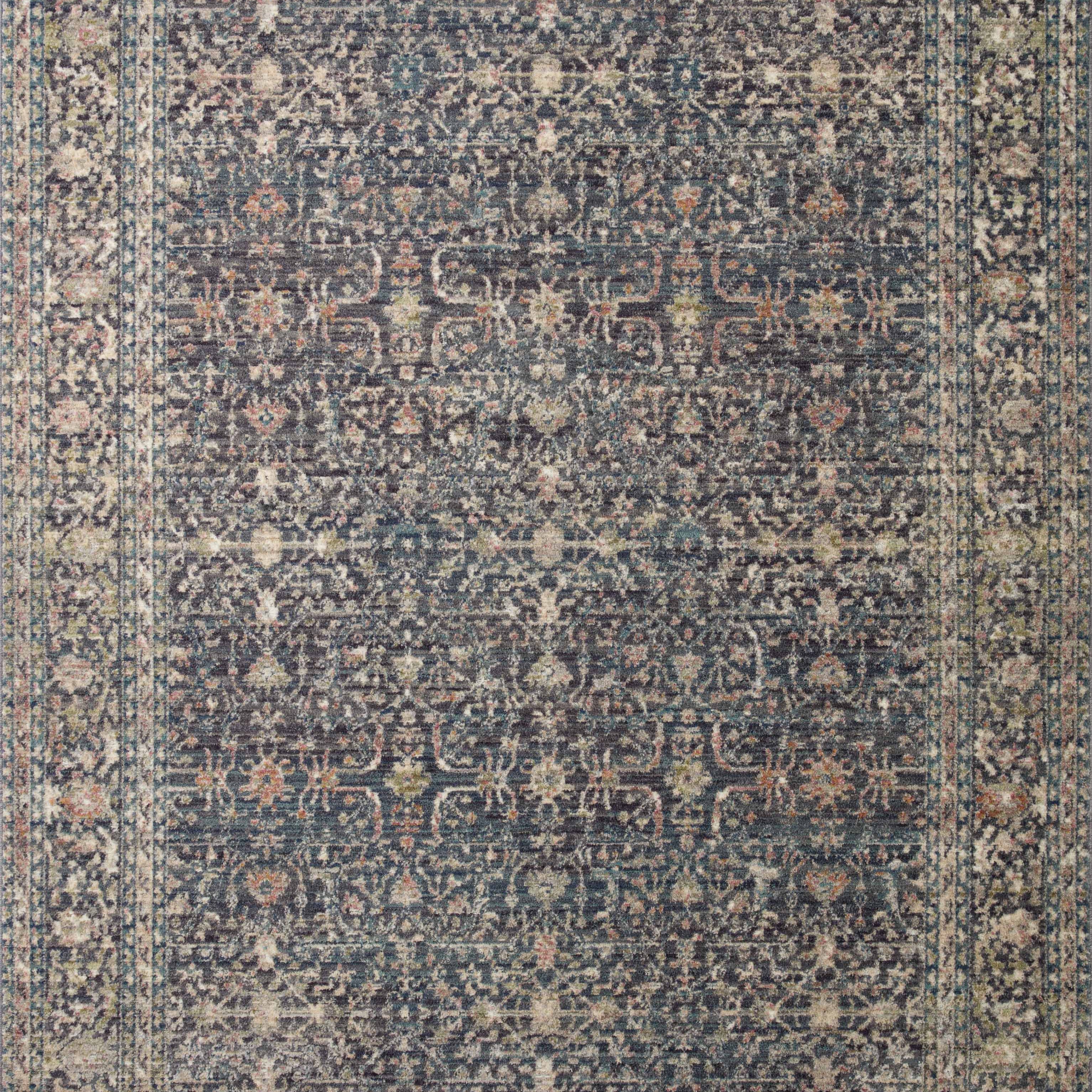 Jean Stoffer x Loloi Bradbury Midnight / Multi Rug 0-patterned rugs Loloi