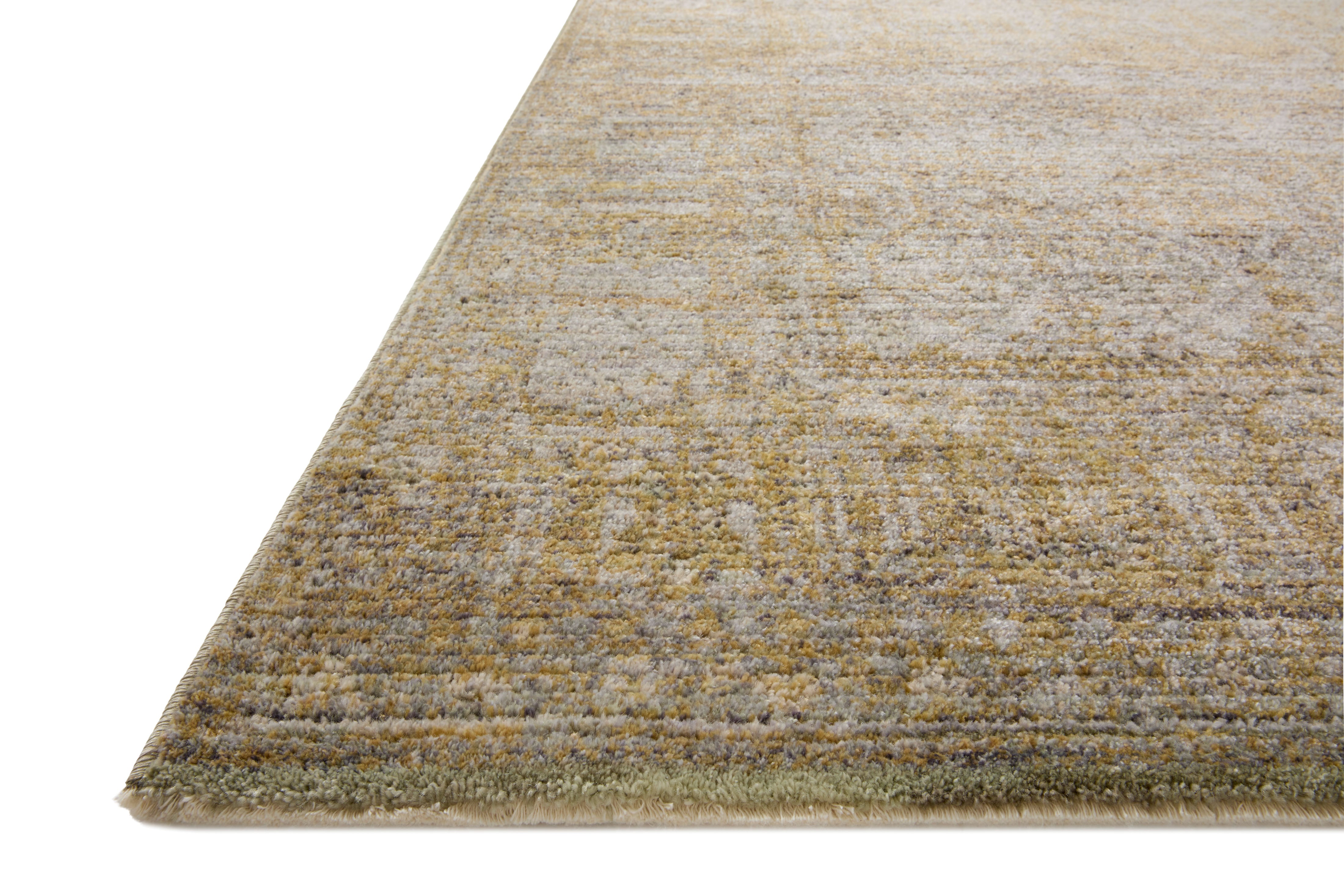 Jean Stoffer x Loloi Bradbury Dove / Gold Rug 0-patterned rugs Loloi