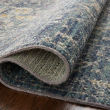 Jean Stoffer x Loloi Bradbury Ocean / Gold Rug 0-patterned rugs Loloi