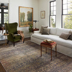 Jean Stoffer x Loloi Bradbury Ink / Multi Rug 0-patterned rugs Loloi