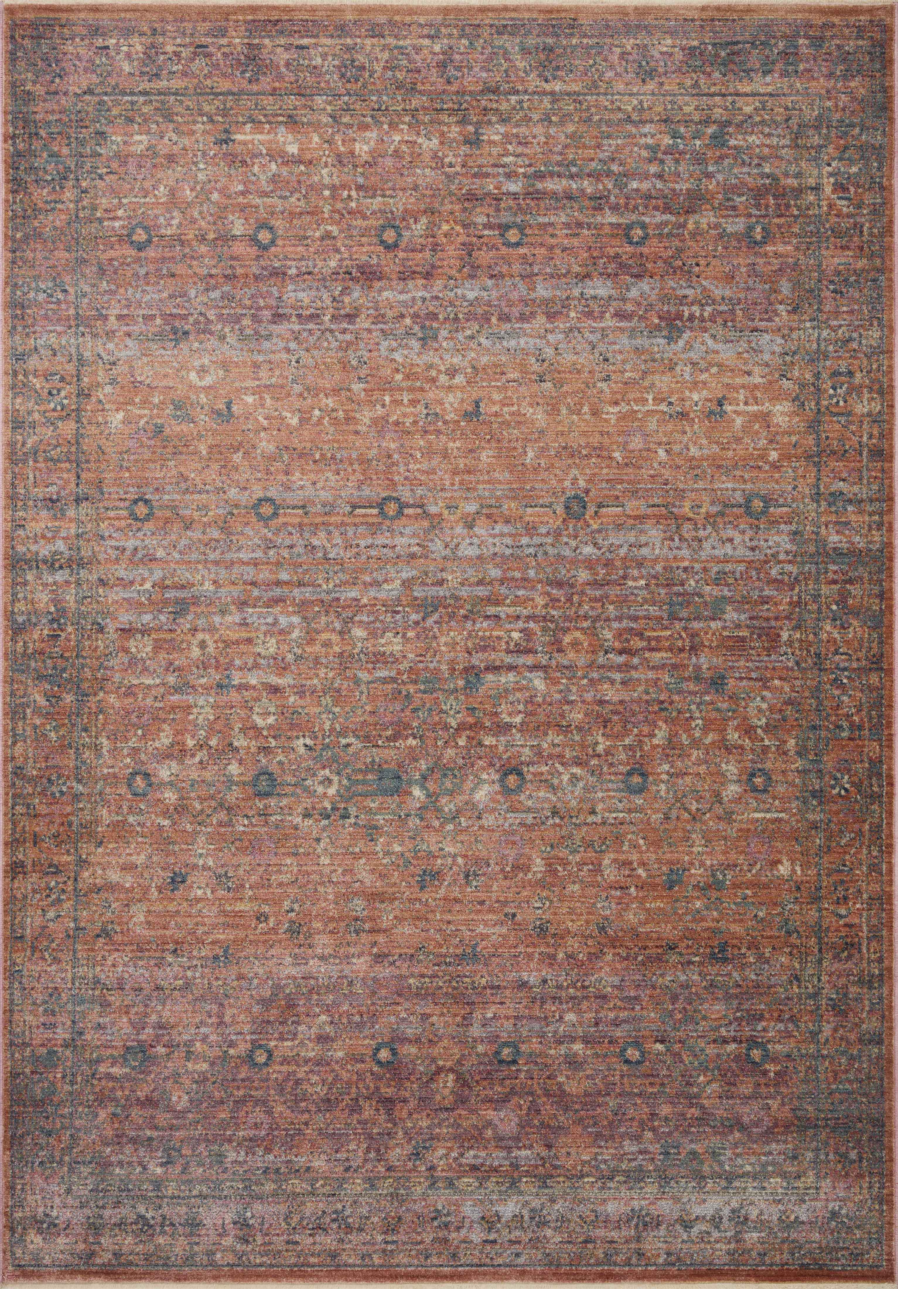 Jean Stoffer x Loloi Bradbury Sunset / Multi Rug 0-patterned rugs Loloi