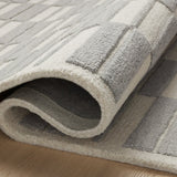 Chris Loves Julia x Loloi Bradley Ivory / Grey Rug