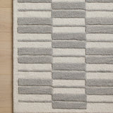 Chris Loves Julia x Loloi Bradley Ivory / Grey Rug