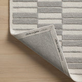 Chris Loves Julia x Loloi Bradley Ivory / Grey Rug