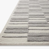 Chris Loves Julia x Loloi Bradley Ivory / Grey Rug