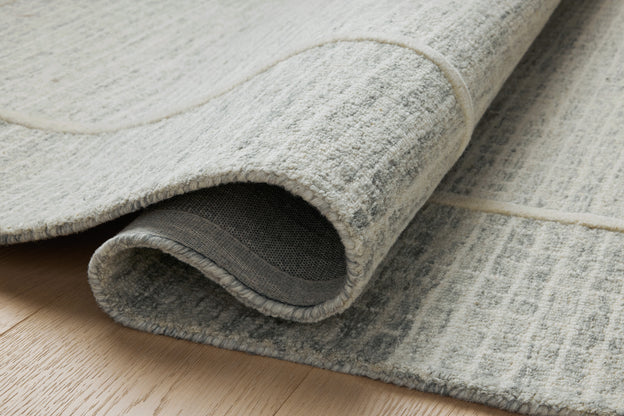 Chris Loves Julia x Loloi Briggs Mist / Ivory Rug 0-RUGS-wool Loloi