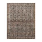 Amber Lewis x Loloi Billie Ink / Salmon Rug 0-patterned rugs Loloi