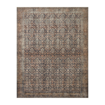 Amber Lewis x Loloi Billie Ink / Salmon Rug 0-patterned rugs Loloi