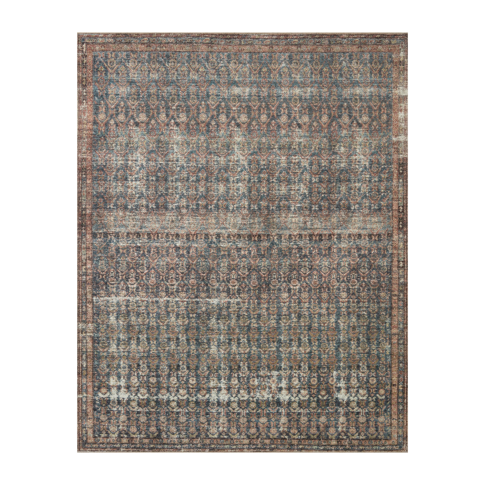 Amber Lewis x Loloi Billie Ocean / Brick Rug 0-patterned rugs Loloi
