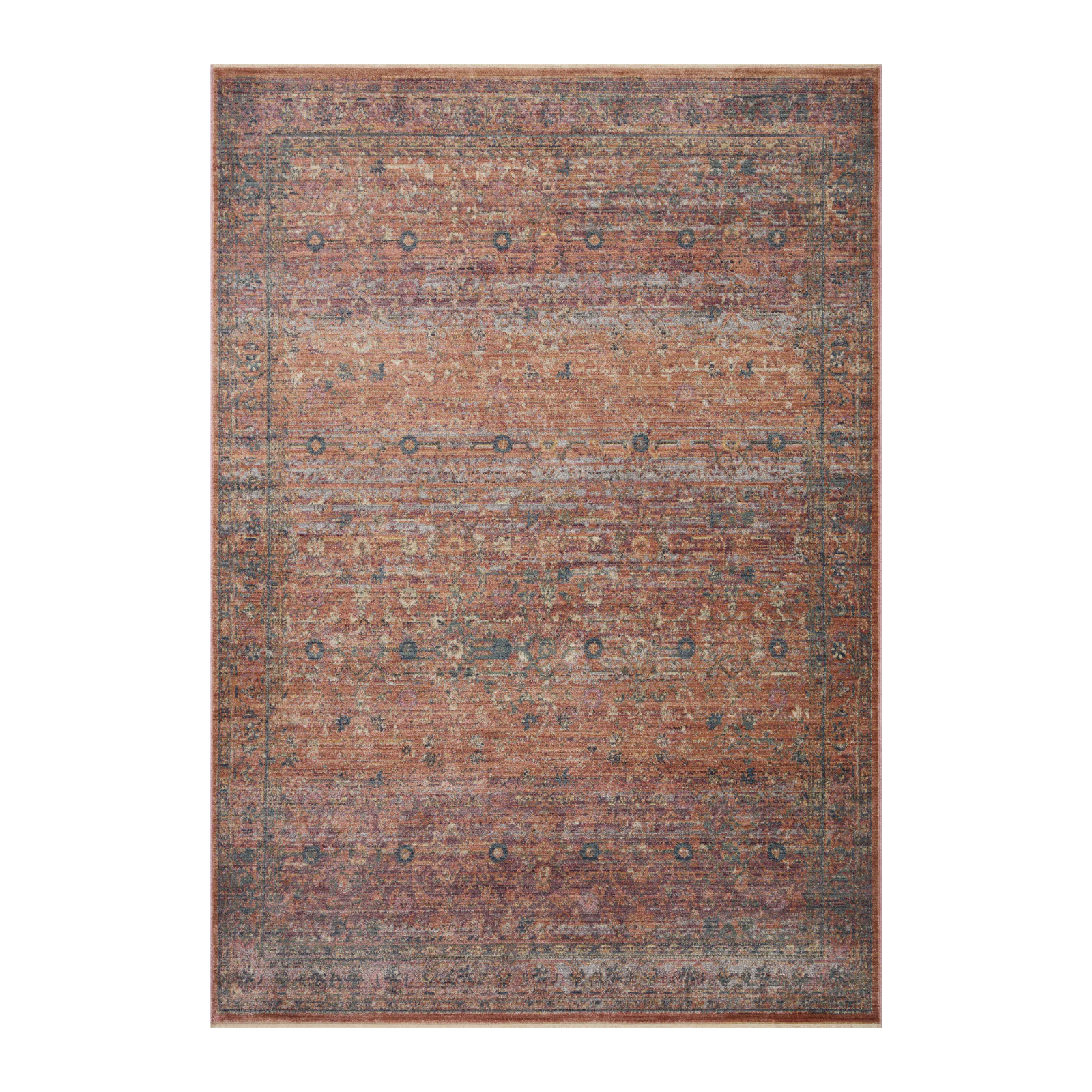 Jean Stoffer x Loloi Bradbury Sunset / Multi Rug 0-patterned rugs Loloi