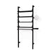 Black Uprights Black Brackets Black Shelves