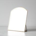 Brass Finish Vanity Mirror vanity mirror Creative Co-op (DYA)