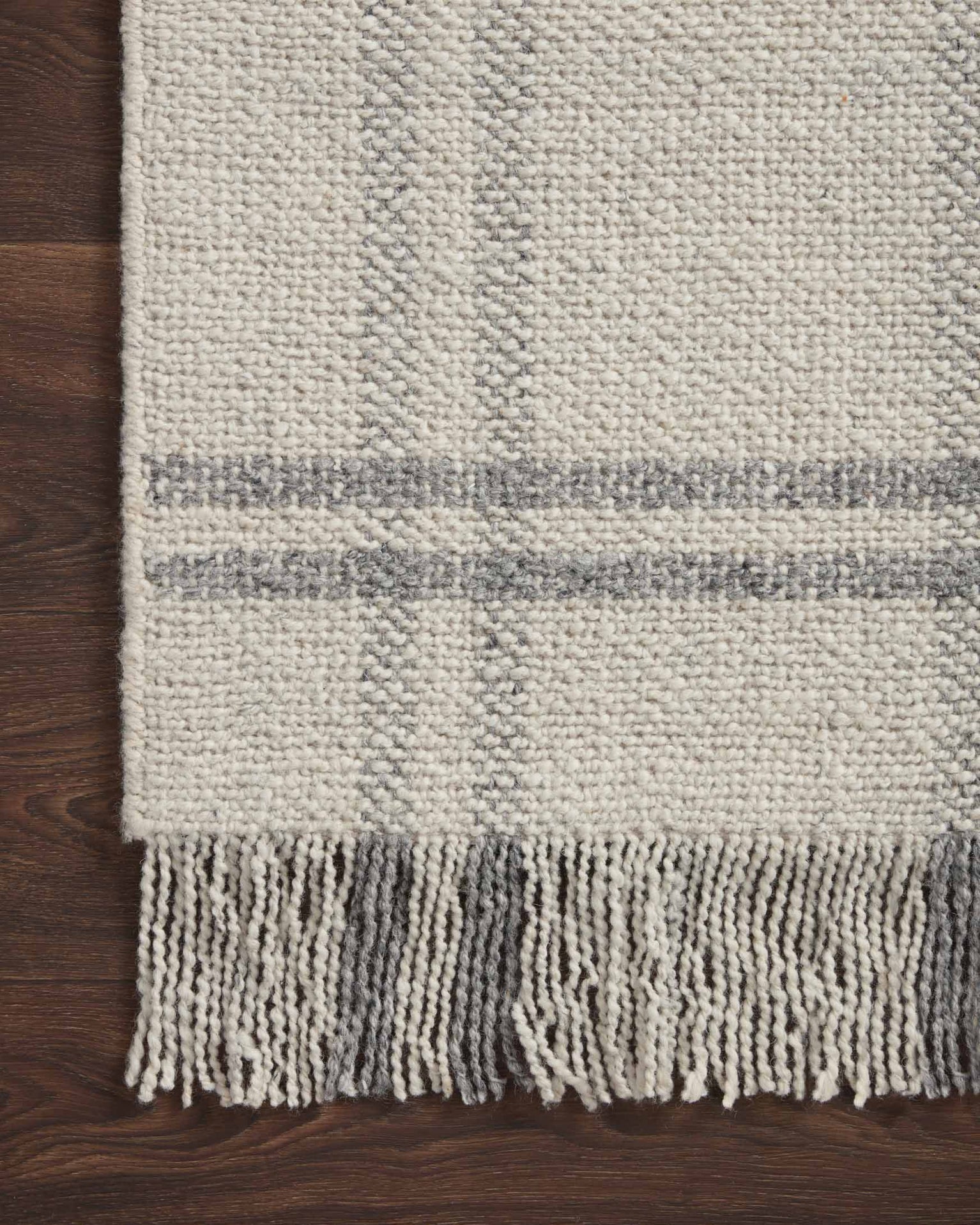 Loloi Caleb Natural / Grey Rug 0- RUGS - wool Loloi
