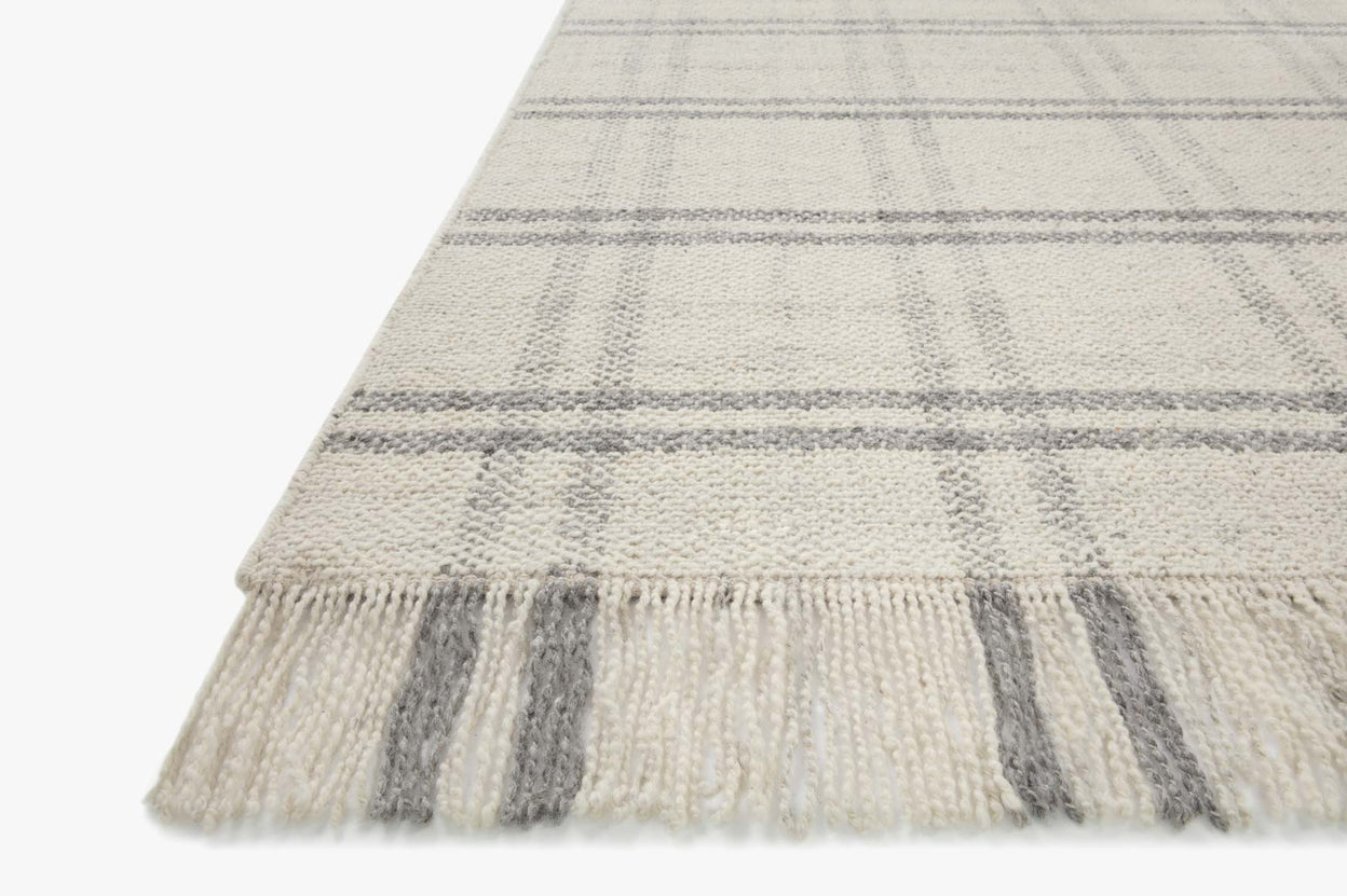 Loloi Caleb Natural / Grey Rug 0- RUGS - wool Loloi