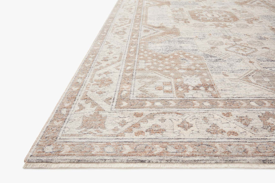 Loloi Carlisle Ivory / Taupe Rug RUGS - vintage inspired Loloi