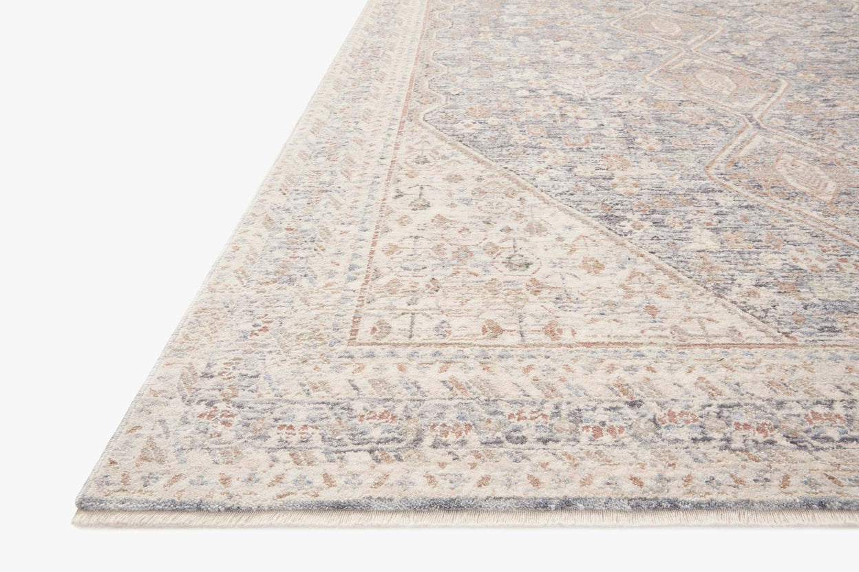 Loloi Carlisle Blue / Ivory Rug RUGS - vintage inspired Loloi