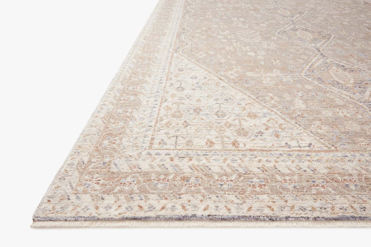 Loloi Carlisle Taupe / Ivory Rug RUGS - vintage inspired Loloi