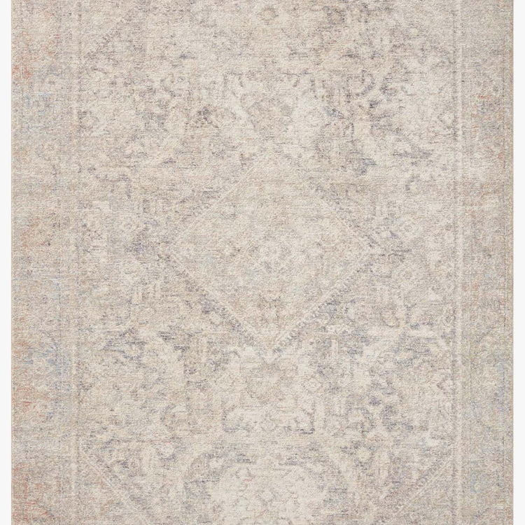 Loloi Carlisle Slate / Ivory Rug RUGS - vintage inspired Loloi