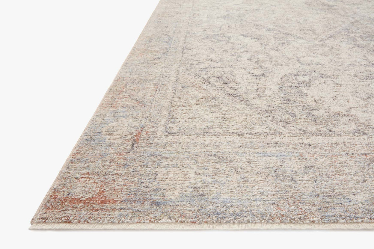 Loloi Carlisle Slate / Ivory Rug RUGS - vintage inspired Loloi