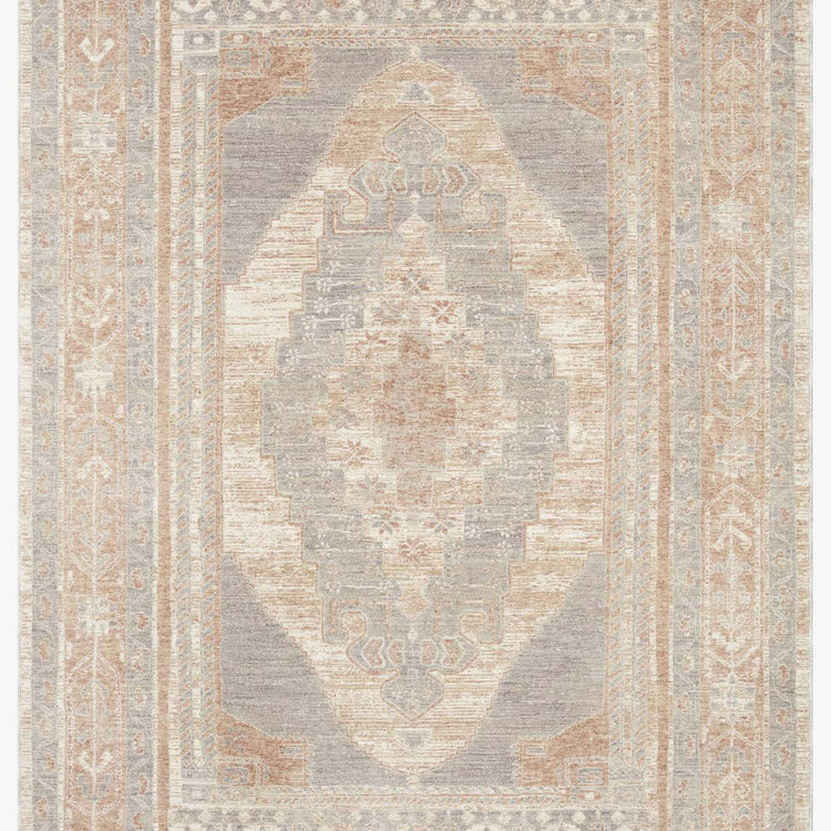 Loloi Carlisle Slate / Taupe Rug RUGS - vintage inspired Loloi