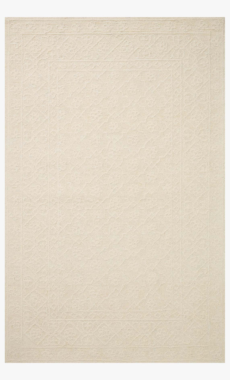 Loloi Cecelia Ivory / Ivory Rug RUGS - wool Loloi