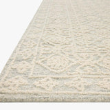 Loloi Cecelia Mist / Ivory Rug RUGS - wool Loloi