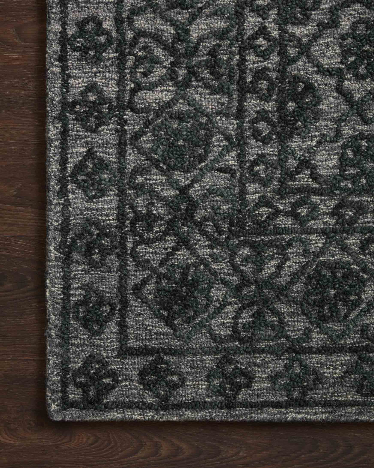 Loloi Cecelia Smoke Rug RUGS - wool Loloi