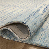 Chris Loves Julia x Loloi Chris Ivory / Denim Rug 1-RUGS Loloi