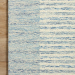 Chris Loves Julia x Loloi Chris Ivory / Denim Rug 1-RUGS Loloi