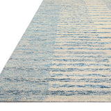 Chris Loves Julia x Loloi Chris Ivory / Denim Rug 1-RUGS Loloi