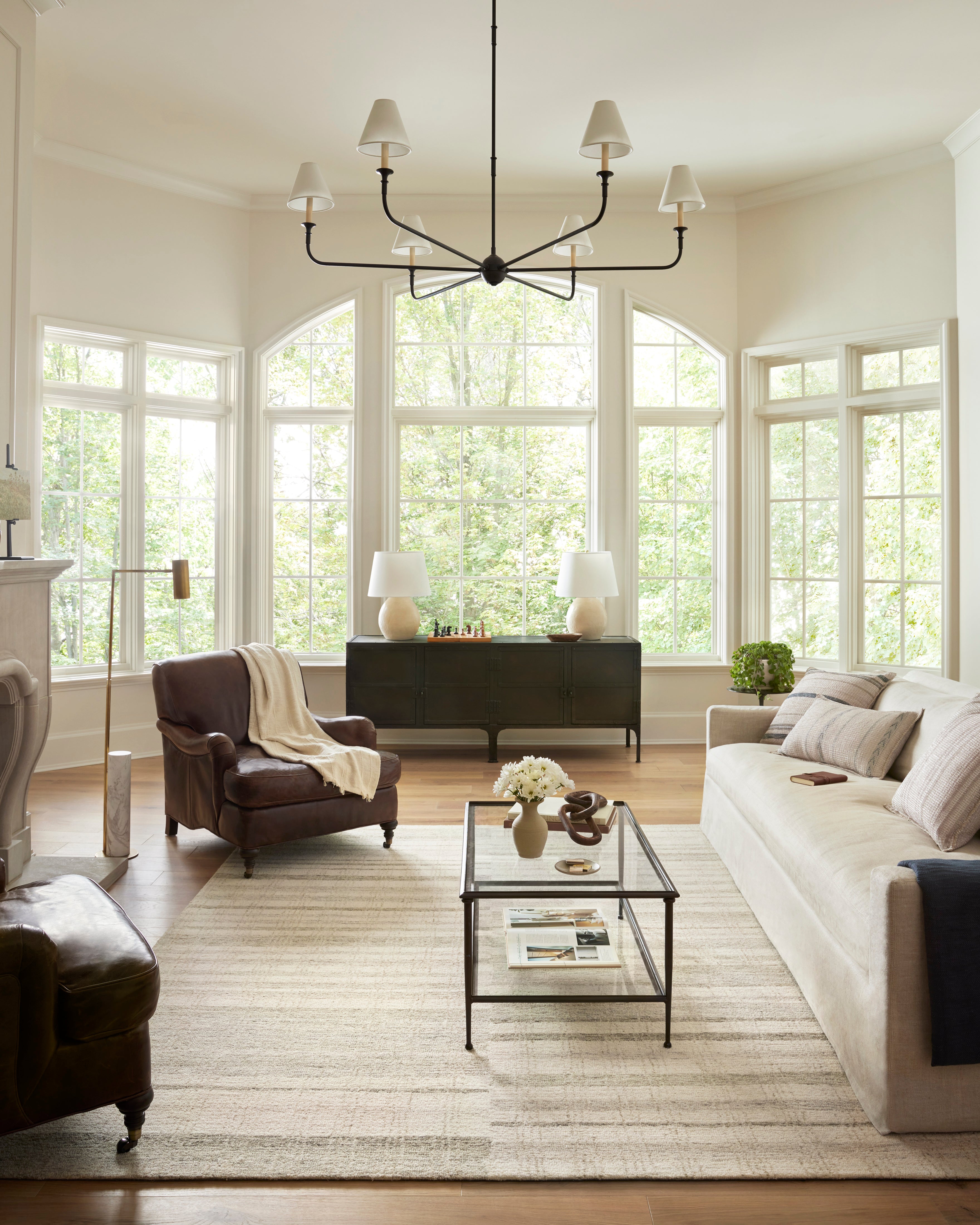 Chris Loves Julia x Loloi Chris Natural / Sage Rug 1-RUGS Loloi