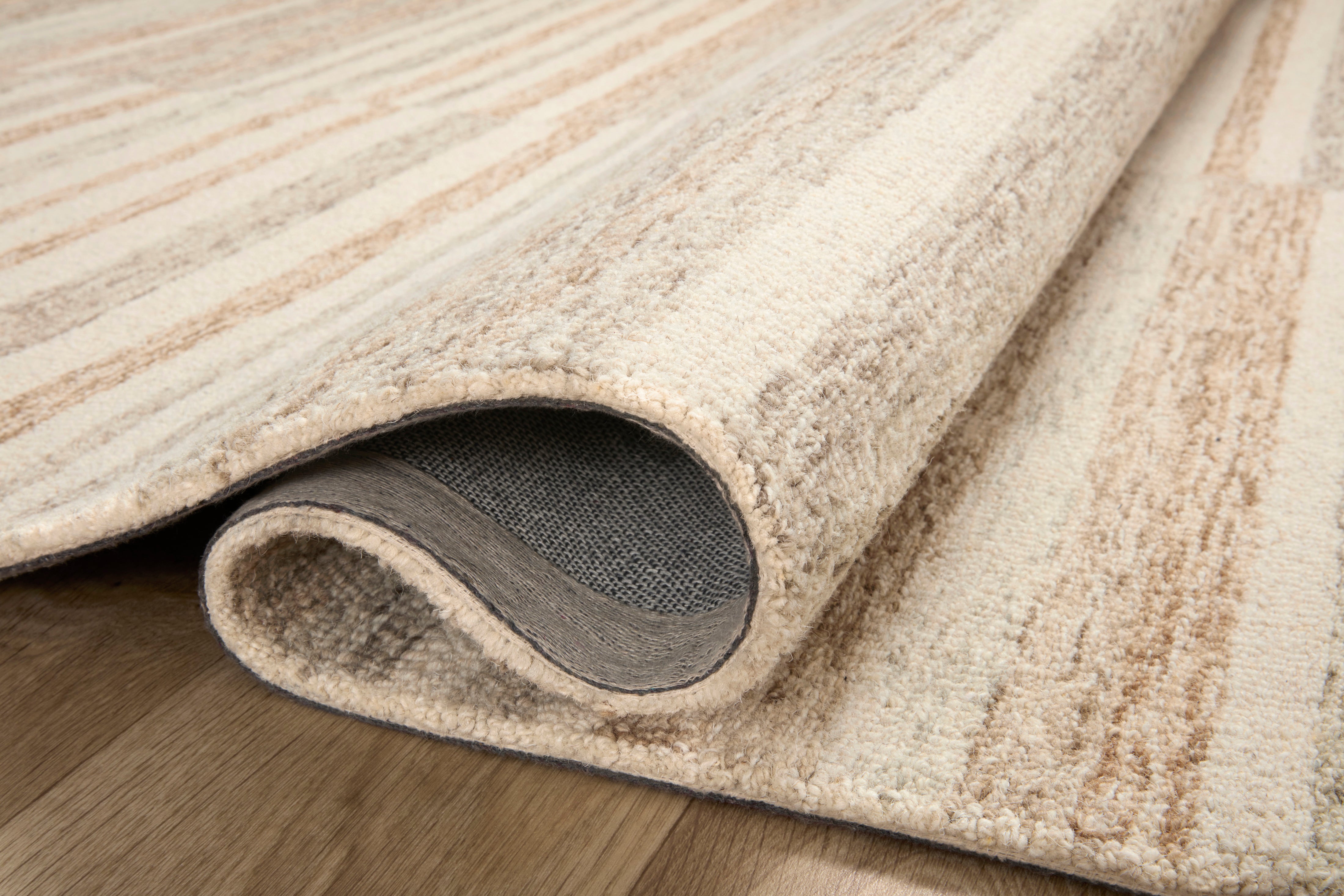 Chris Loves Julia x Loloi Chris Ivory / Clay Rug 1-RUGS Loloi