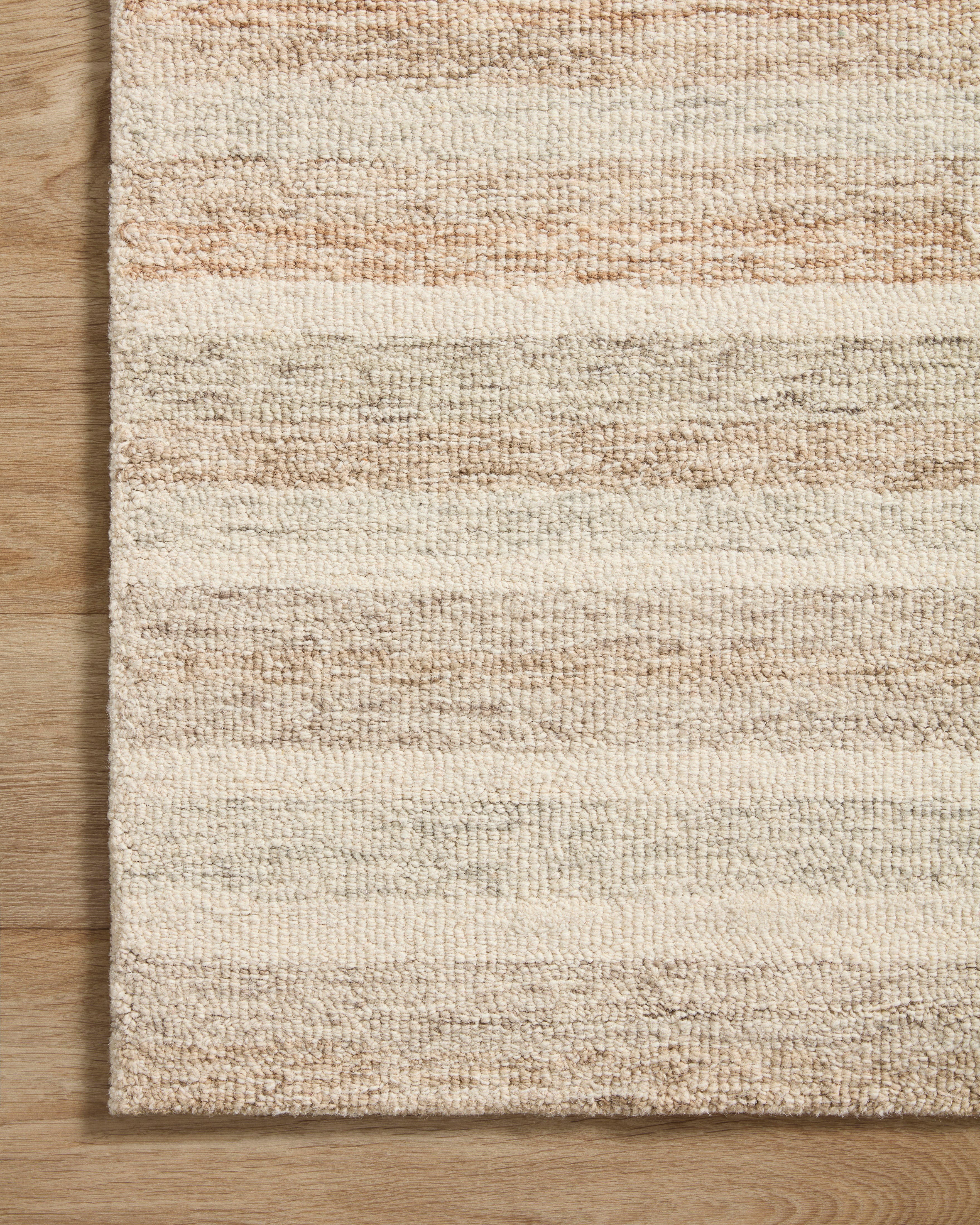 Chris Loves Julia x Loloi Chris Ivory / Clay Rug 1-RUGS Loloi