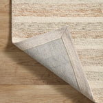Chris Loves Julia x Loloi Chris Ivory / Clay Rug 1-RUGS Loloi