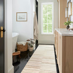 Chris Loves Julia x Loloi Chris Ivory / Clay Rug 1-RUGS Loloi