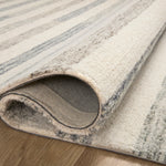 Chris Loves Julia x Loloi Chris Ivory / Slate Rug 1-RUGS Loloi