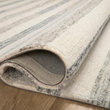 Chris Loves Julia x Loloi Chris Ivory / Slate Rug 1-RUGS Loloi