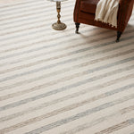 Chris Loves Julia x Loloi Chris Ivory / Slate Rug 1-RUGS Loloi