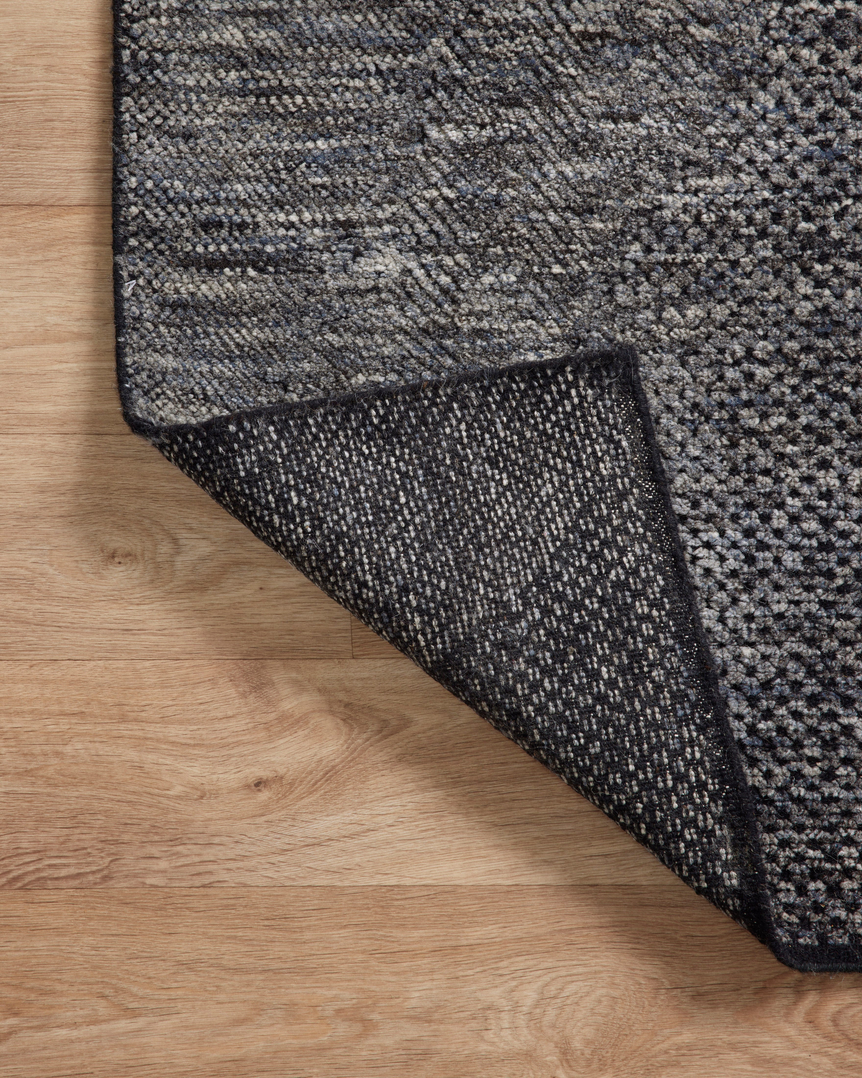 Amber Lewis x Loloi Collins Charcoal / Denim Rug 2-patterned Loloi