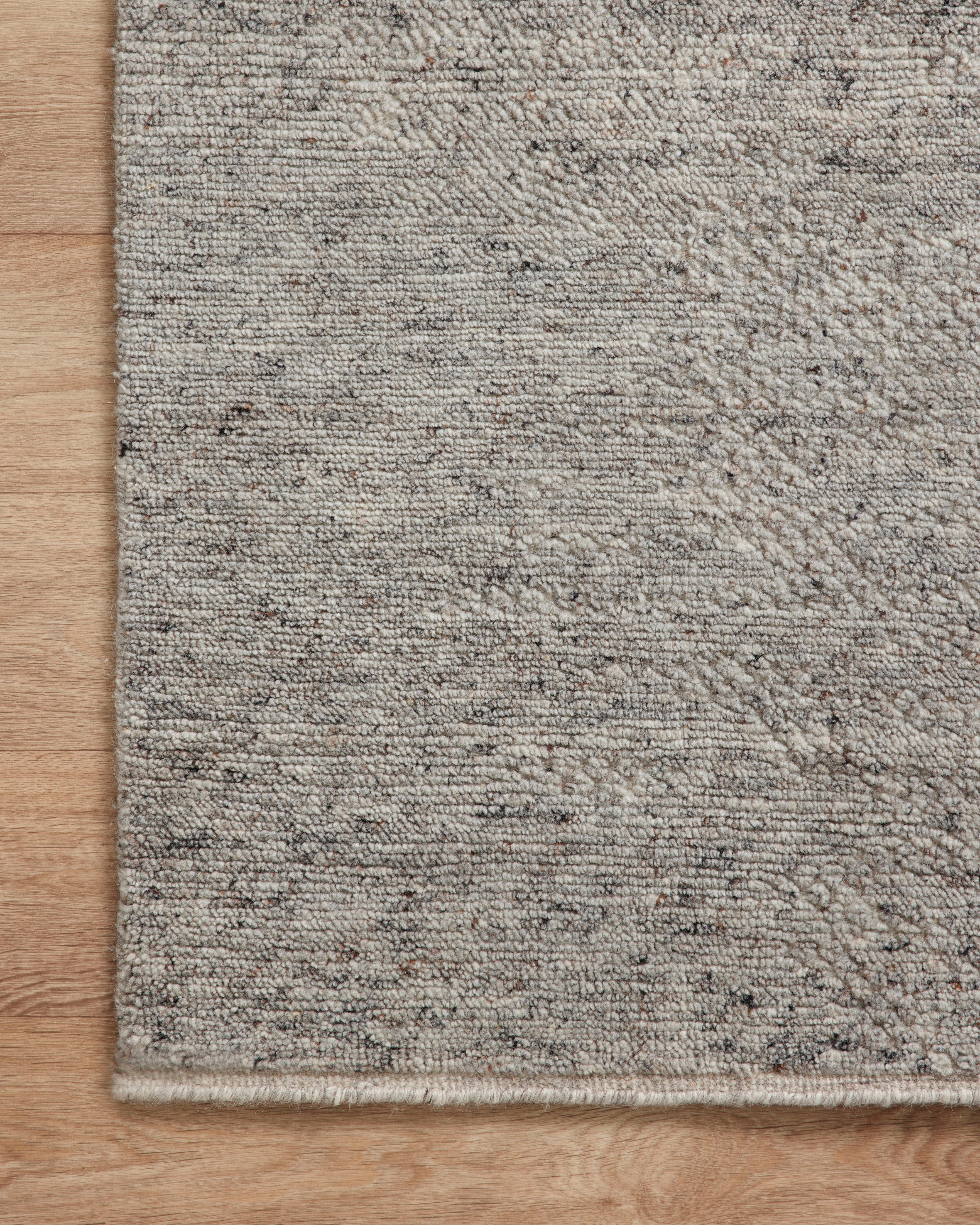 Amber Lewis x Loloi Collins Pebble / Silver Rug 2-patterned Loloi
