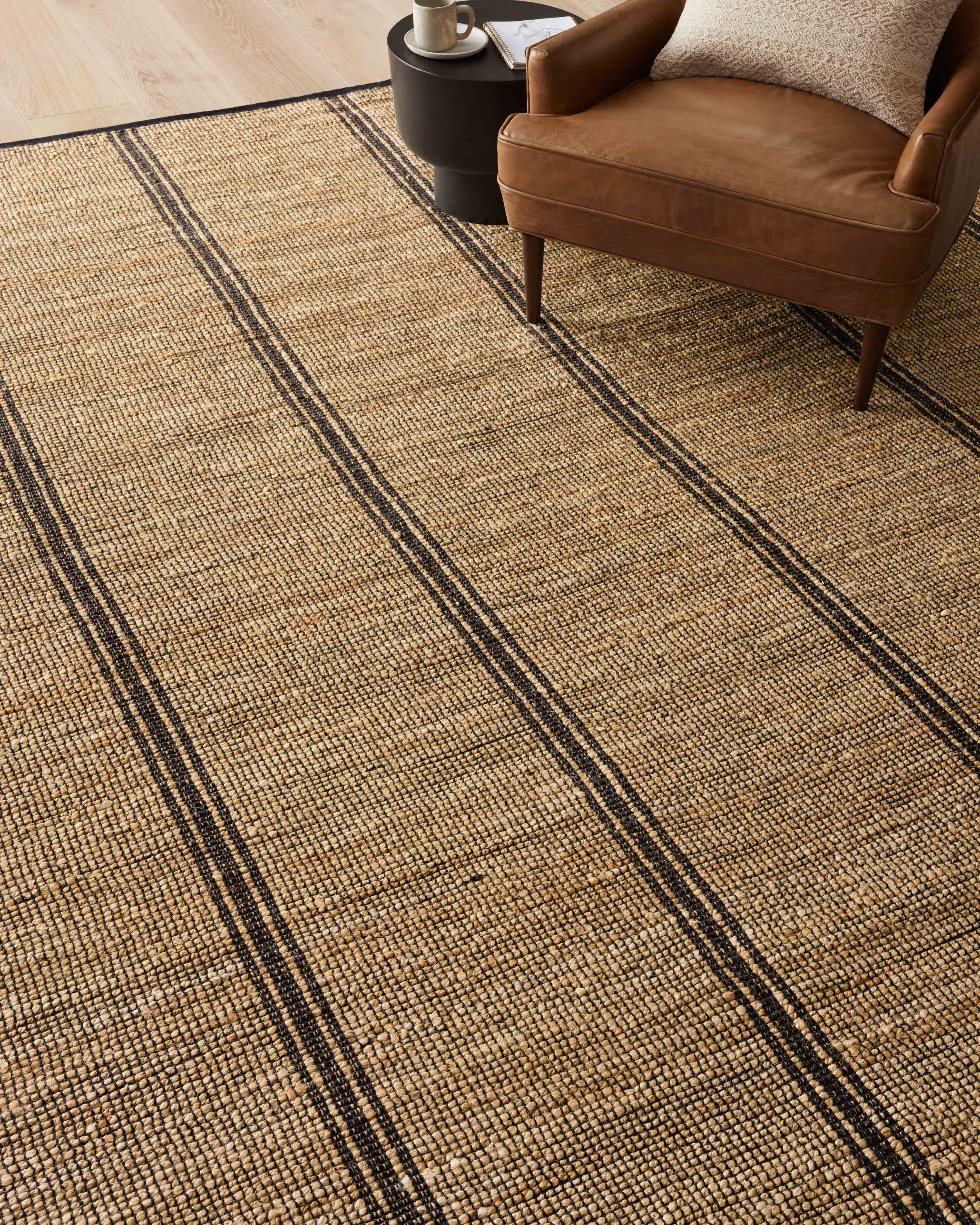 Angela Rose x Loloi Colton Natural/ Black Rug - Rug & Weave