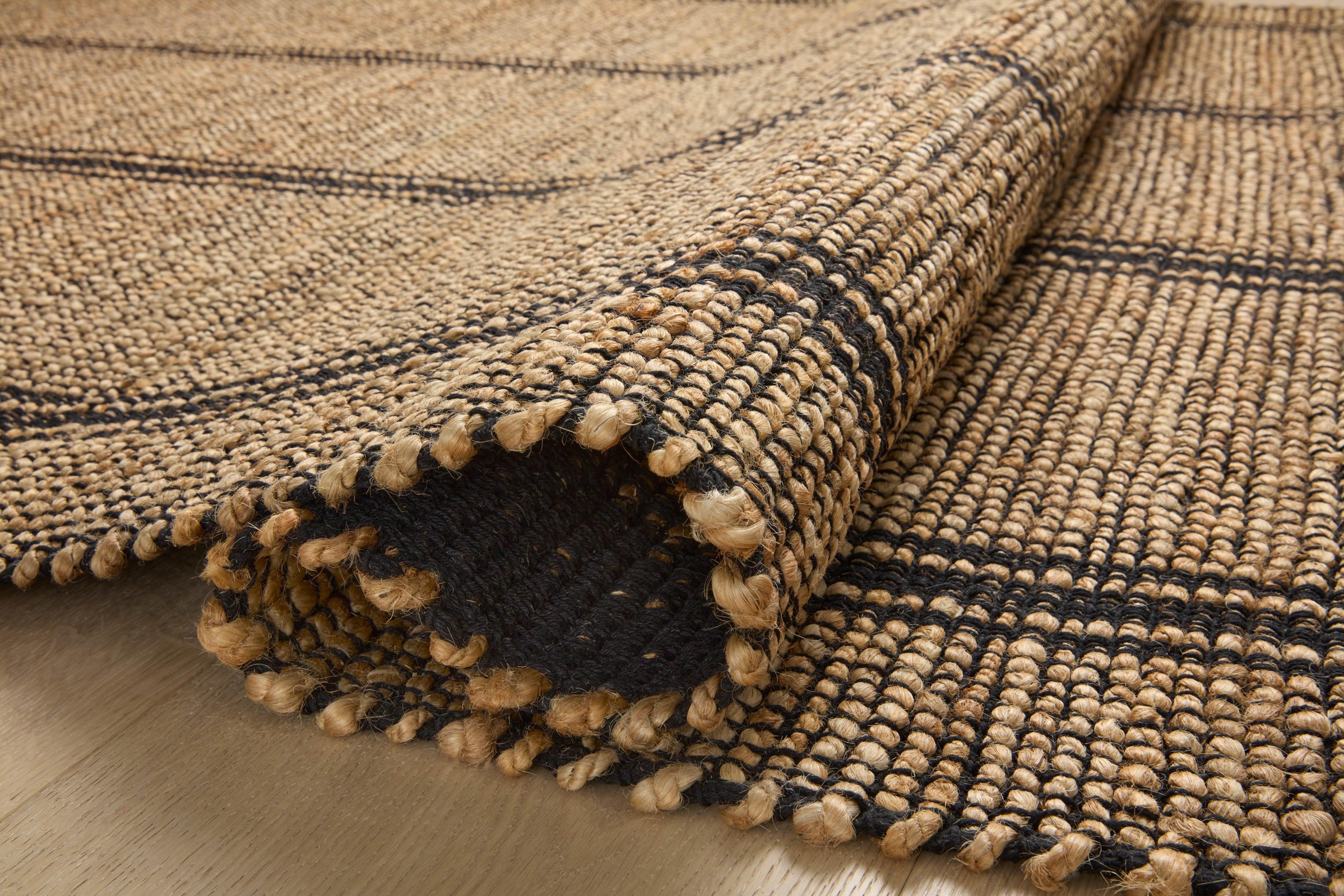 Angela Rose x Loloi Colton Natural/ Black Rug - Rug & Weave