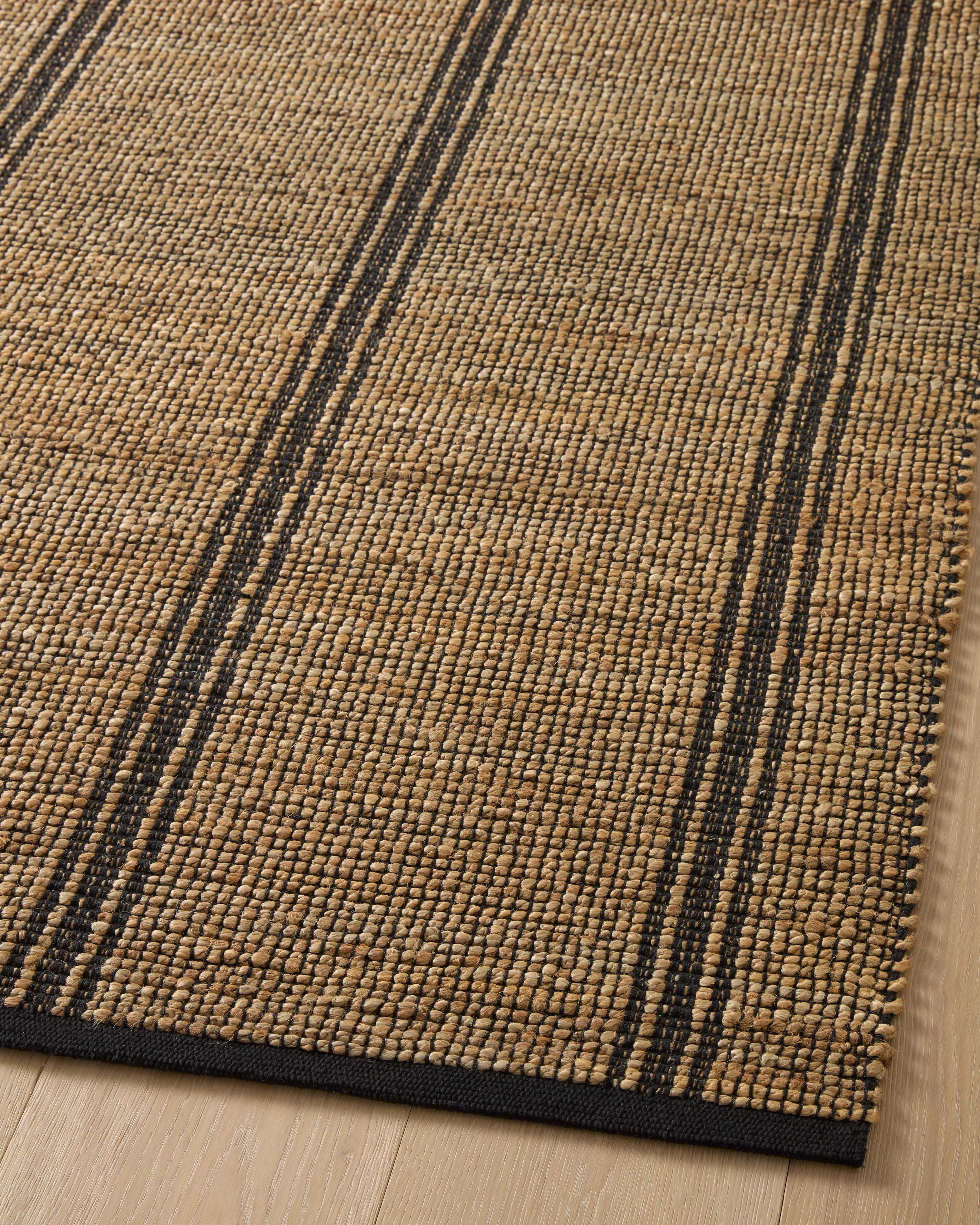 Angela Rose x Loloi Colton Natural/ Black Rug - Rug & Weave