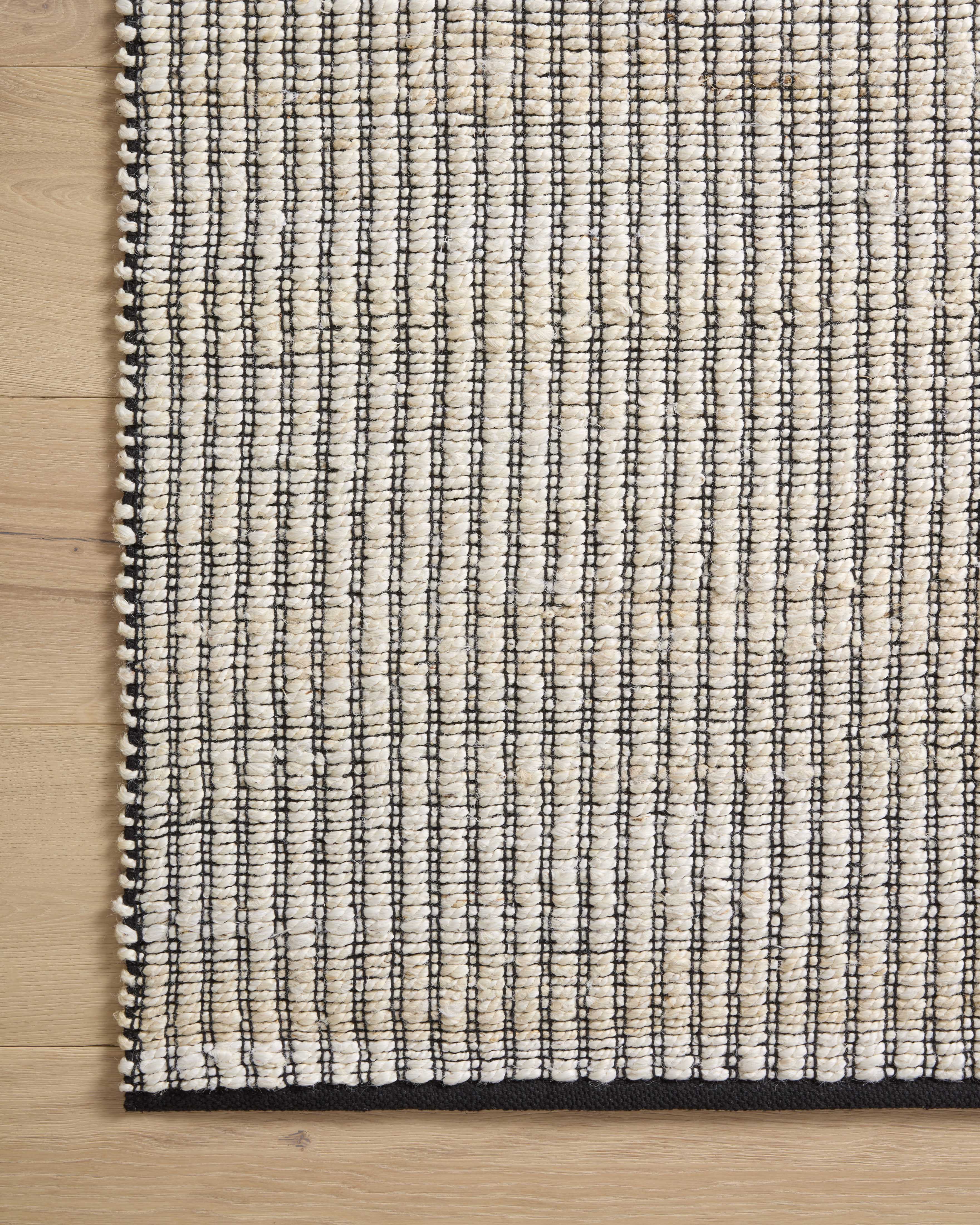 Angela Rose x Loloi Colton Ivory/ Black Rug - Rug & Weave