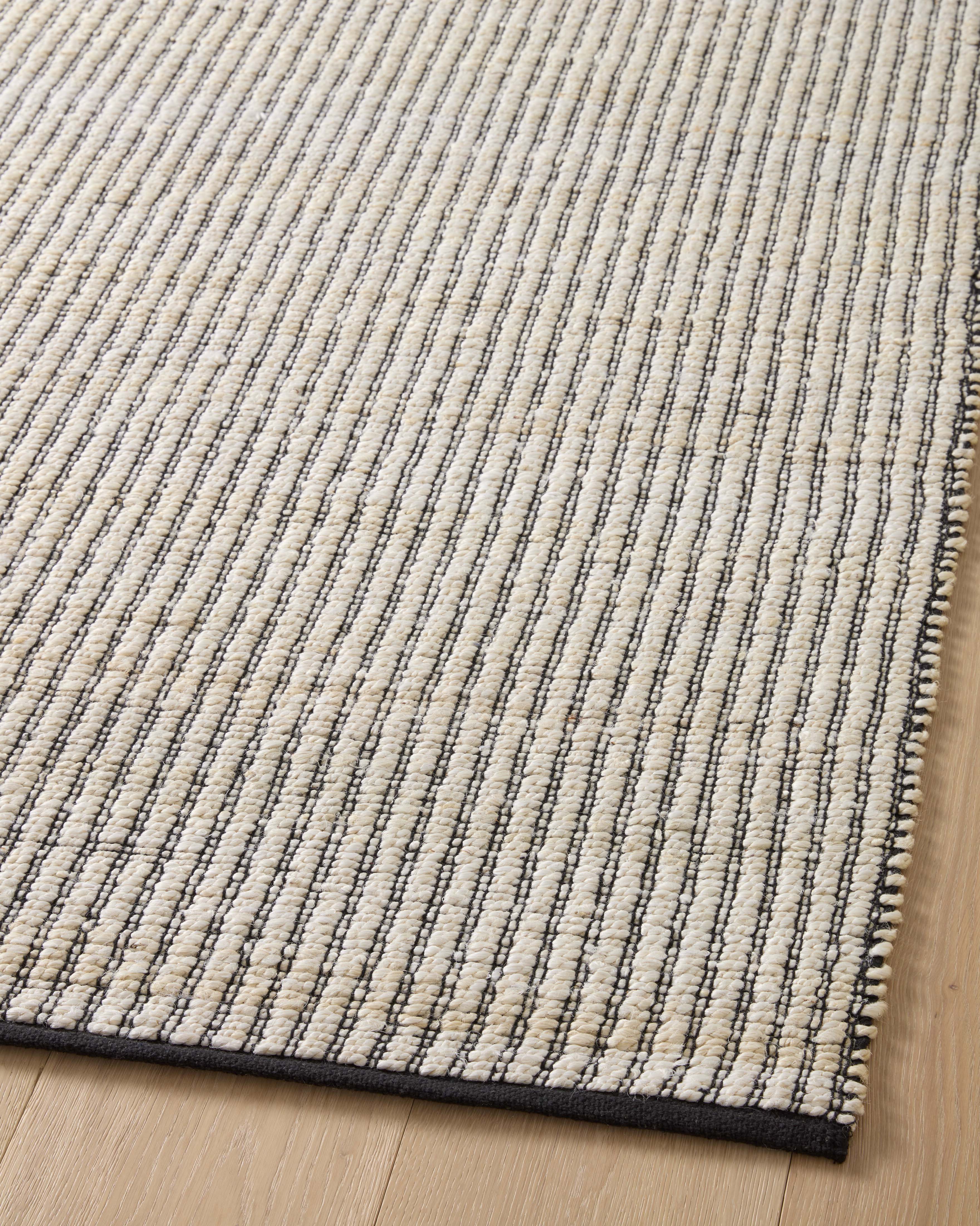 Angela Rose x Loloi Colton Ivory/ Black Rug - Rug & Weave