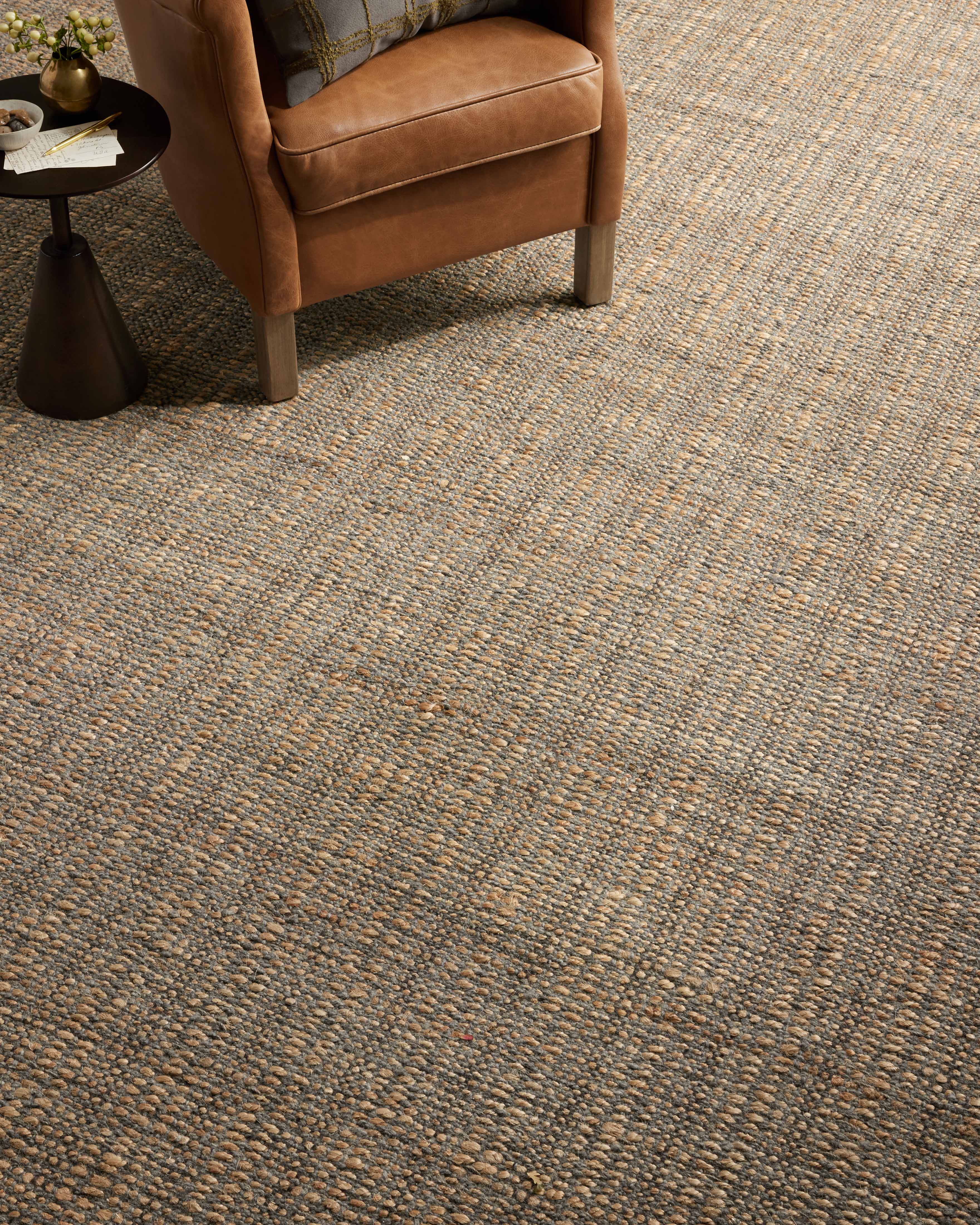 Jean Stoffer x Loloi Cornwall Charcoal / Natural Rug 2-patterned rugs Loloi