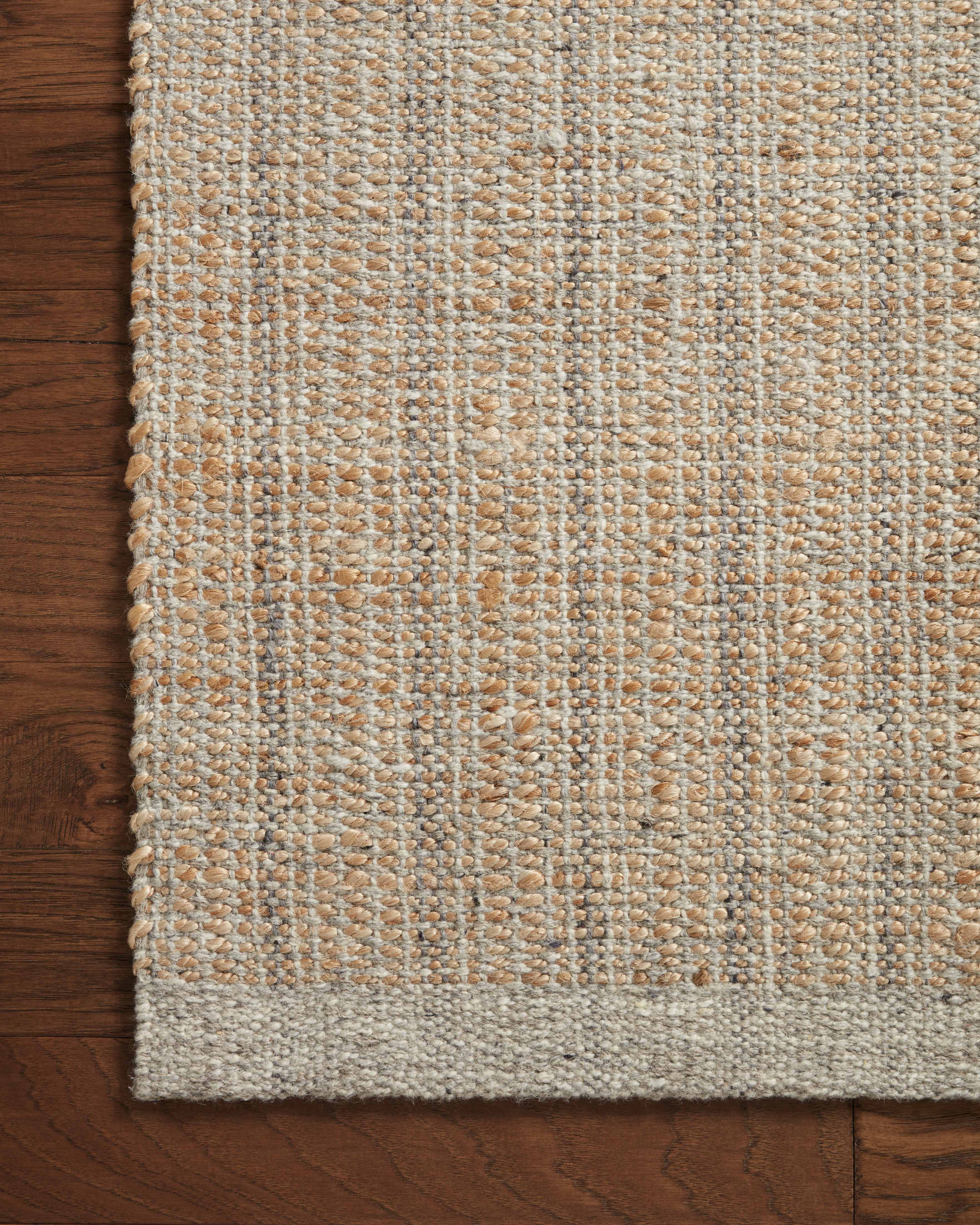 Jean Stoffer x Loloi Cornwall Lt Grey / Natural Rug 2-patterned rugs Loloi