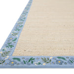 Rifle Paper Co. x Loloi Costa Ivory / Periwinkle Rug 1-RUGS-patterned Loloi